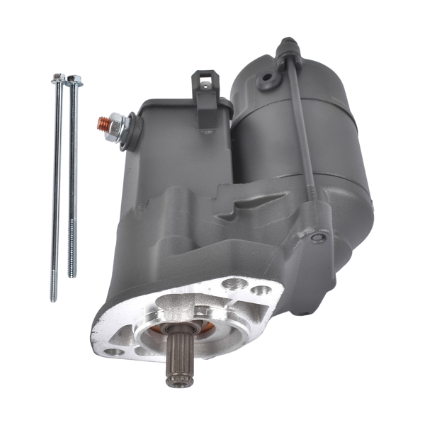 起动机 12V 18 Teeth Starter Motor Fits for Harley-Davidson Bad Boy Dyna Electra Glide 1994-2006 Black 1Pc-6