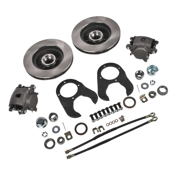 刹车盘套装 Disc Brake Kit 11 Inch 5 on 4-3/4 Metric Caliper Replacement for Ford Spindle 1937-1948-2