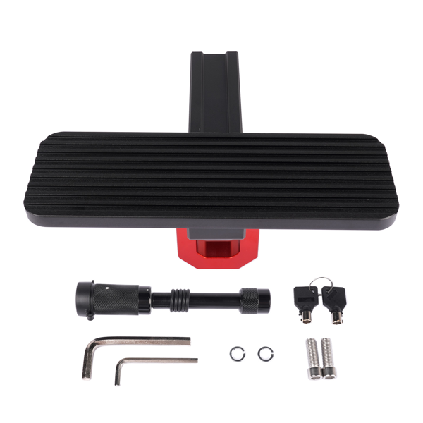 油底壳 Hitch Step 45,000 lbs Max Breaking Strength Fit for 2 Inch Receiver with 3/4" D-Ring-4
