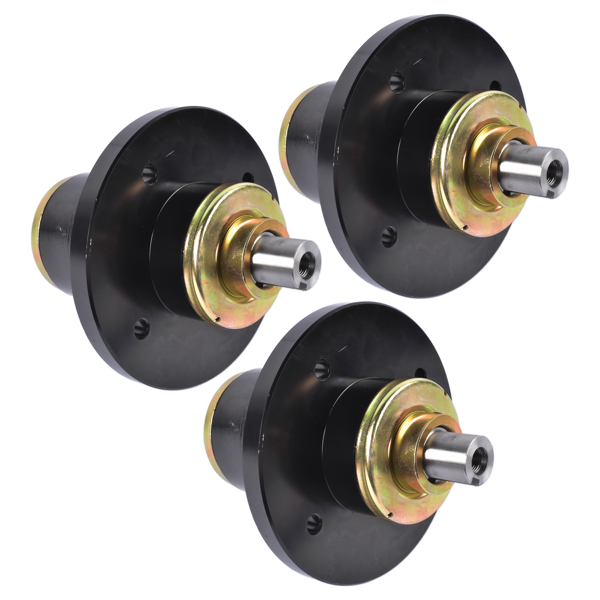 割草机配件（刀架） 3X Spindle Assembly 038-4000-50 Replacement for 54" 61" 72" Deck Bad Boy Outlaw Extreme XP-6