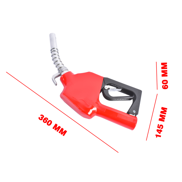 抽油泵 15GPM High Flow 12V Red Fuel Transfer Pump w/ Filters ＆ Hose Fit for Gasoline Diesel-12