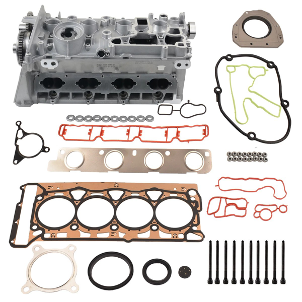缸盖总成 Cylinder Head gaskets Bolts Kit Replacement for VW Passat Jetta GTI Tiguan 2.0T CCTA CCZA-3