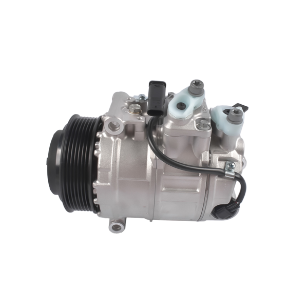 空调压缩机 12V A/C Compressor with 7-Groove Clutch Fits for Mercedes-Benz GLX350 GLX450 3.0L V6 Sport Utility 2015 Silver 1Pc-3