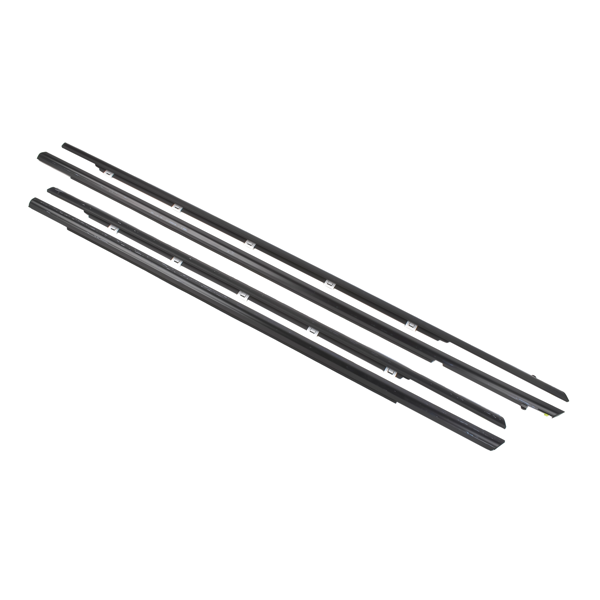 密封条套件 4Pcs Door Belt Outside Weatherstrip Fit for Kia Forte 1.6L 2.0L 2019-2024 Black-4