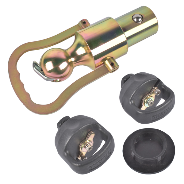鹅颈工具包 Trailer Ball Hitch GNXA2061 Featuring Easy Lock and Safety Chain Fit for Ford Towing-6