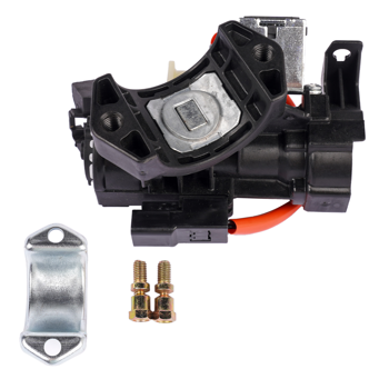点火锁外壳 Ignition Lock Housing without Cylinder without Key Fits for Kia Forte Soul Seltos 2019-2024 Black 1Pc