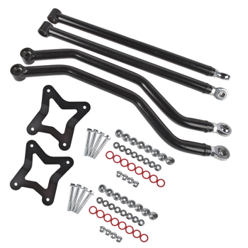 控制臂 Black Steel Radius Arm Set Rear Fit for Polaris RZR XP 1000 & XP 4 1000 from 2014