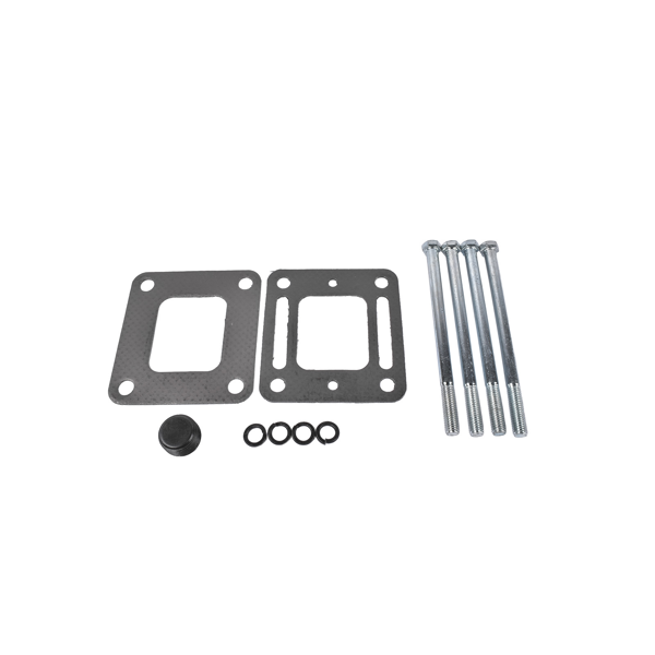 排气歧管 2Pcs Manifold Riser Kit Fit for MerCruiser 1981-2002 Small Big Block V8 V6 18-1976-1-11