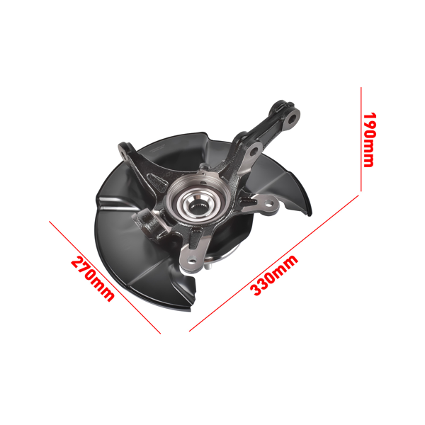 转向节总成 L Wheel Hub Bearing + Steering Knuckle Assembly Fit for Honda Civic MUGEN Si 2006-11-7