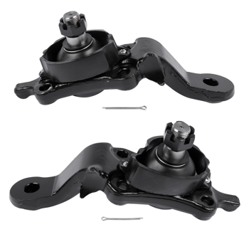 球头 2X Left + Right Lower Ball Joint Set Replacement for Toyota Tundra Sequoia 4.0L 4.7L 04-07