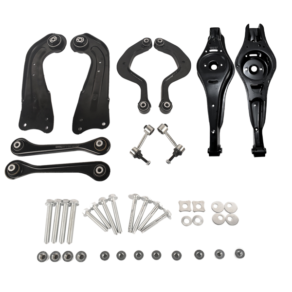 控制臂套装 Rear Controls Arms Bolts Kit Replacement for VW Golf 5 6 2005-2012 Jetta 2006-2010 Audi A3-6