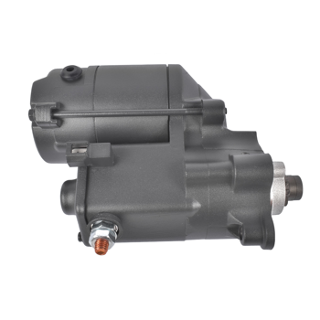 起动机 Front Starter Motor 12V 1.4kW 9 Teeth CW Fits for Harley-Davidson Forty Eight Iron 883 Roadster Sportster 883 1981-2020 Black 1Pc