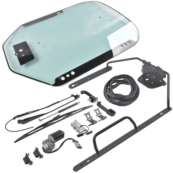 门框套装 Front Door Glass Kit Replacement for Bobcat A770 T450 T650 T740 S450 S550 S650 S740 7109661-5