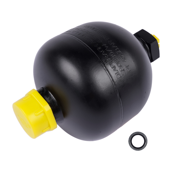 隔膜蓄能器 Diaphragm Accumulator 20cu.in(0.32L),4786PSI Max Working Pressure, G1/2(ISO 228)-6