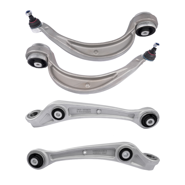 控制臂套装 4x Front Lower Control Arms Ball Joint Kit Replacement for Audi A6 A7 Quattro RS7 S6 S7 LR-3