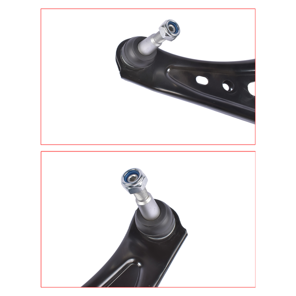 控制臂 Front Lower Left and Right Control Arm and Ball Joint Assembly Fits for Chevrolet Equinox GMC Terrain 1.5L L4 2018-2023 Black 2Pcs-9