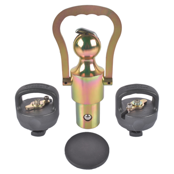 鹅颈工具包 Trailer Ball Hitch GNXA2061 Featuring Easy Lock and Safety Chain Fit for Ford Towing