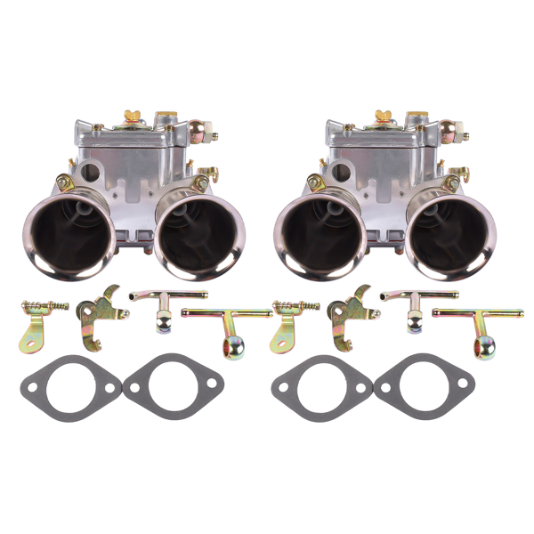 化油器 2X Carburetors Twin Choke Replacement for 45 DCOE Weber 152 4 Cyl 6 Cyl V8 Engines 19600.060-2