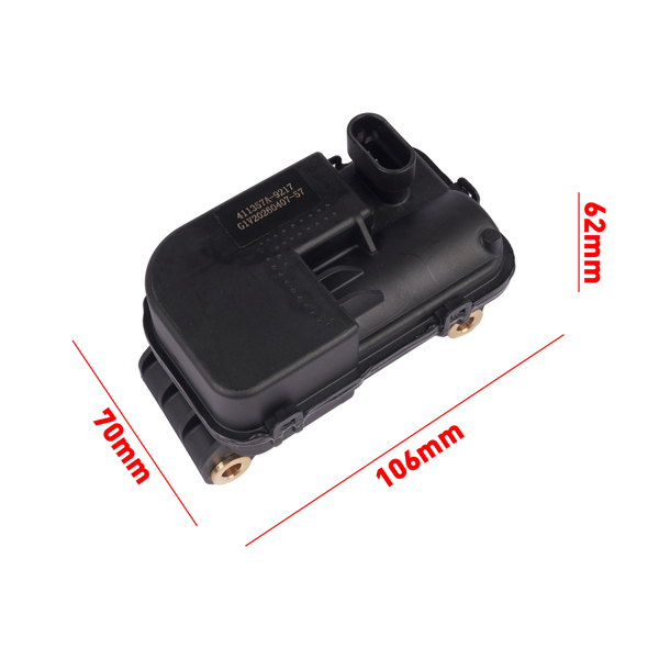 可变气道阀 Engine Intake Manifold Runner Control Motor Fits for Hyundai Santa Fe Kia Sorento Sport Utility 3.5L V6 2010-2013 Black 1Pc-6