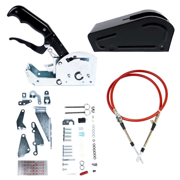 自动档棘轮换挡器 NEW Automatic Gated Shifter Magnum Grip Stealth Pro Stick Replacement for 3 or 4 Speed Trans-5