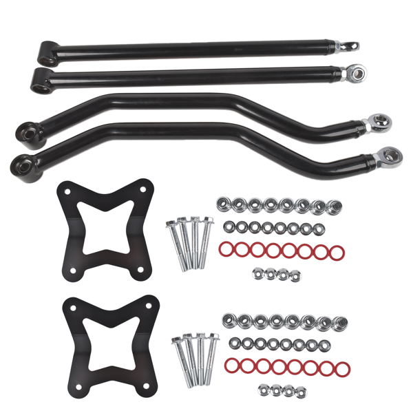 控制臂 Black Steel Radius Arm Set Rear Fit for Polaris RZR XP 1000 & XP 4 1000 from 2014-5