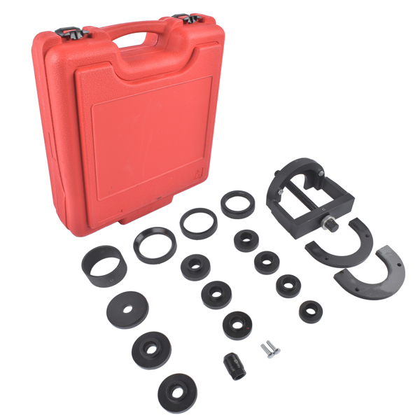 轮毂和轴承拆卸和安装工具 19x Master Wheel Hub & Bearing Removal & Installation Tool Set C to U Sizes New-5