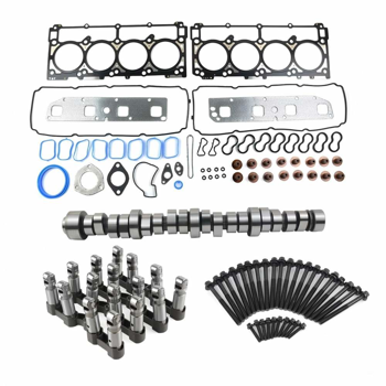 发动机大修包 Hydraulic Cam shaft MDS Lifters Kits Replacement for 2006-2008 5.7L Dodge Ram Hemi V8 Engine
