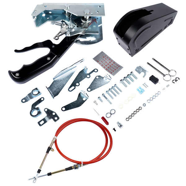 自动档棘轮换挡器 NEW Automatic Gated Shifter Magnum Grip Stealth Pro Stick Replacement for 3 or 4 Speed Trans-4