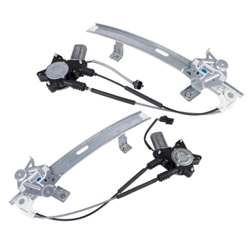 玻璃升降器 2X Front Power Window Regulator Replacement for Mitsubishi 3000GT Dodge Stealth 3L V6 GAS