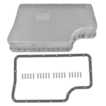 变速箱油底壳 Heavy Duty 6R140 Transmission Deep Pan Fit for  Ford F250/F350 11-19 Aluminum Silver