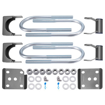 Steel Axle Flip Drop Kit 5\\" fit for Ford F150 2015-2020 with Hardware 2WD/4WD