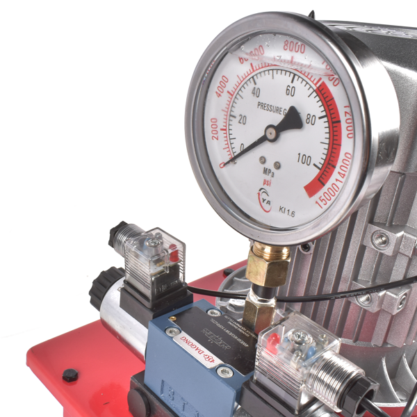电动液压泵 Double Acting Electric Hydraulic Pump 750W Motor fit for Auto Assy Press Work 110V-9