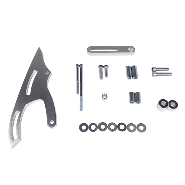 动力转向支架 Billet Power Steering Bracket Fit for Ford 289 302 351W Saginaw Small Block SBF-6