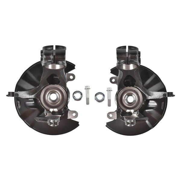 转向节总成 Pair Steering Knuckles Fit for Honda Civic EX-T Front Driver Passenger Side 686430/1-2