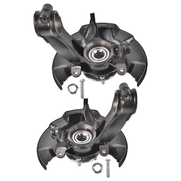 转向节总成 Pair Front Left Right Steering Knuckle w/Hub Bearing 686-418/9 Fit for Honda Accord 2018-2022-1