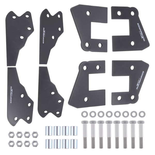 Full 3" Lift Bracket Kit fit for Polaris Ranger XP 1000 CREW 2017-2021 Steel-1