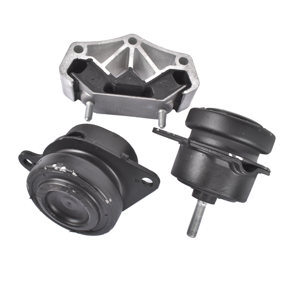 发动机支架 3PCS Engine Motor Trans Mount Set Fit for Ford Mustang 2011-2017 3.7L / 2011-22 5.0L-2