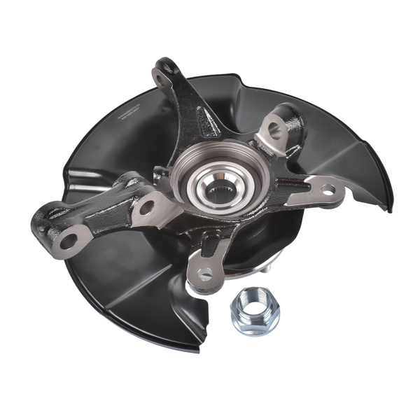 转向节总成 Steering Knuckle + Hub Bearing Fit for Honda Civic MUGEN Si 2006-11 L4 2.0L Front R-6