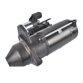起动机 12V 9 Teeth Starter Motor Fits for Deutz Engine TD 2.9, TD 3.6, TCD 2.9, TCD29 Black 1Pc
