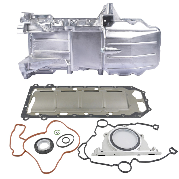 油底壳 Engine Oil Pan w/ Gasket Replacement for 2005-2020 Dodge Charger Chrysler 300 V8 4792973AC-7