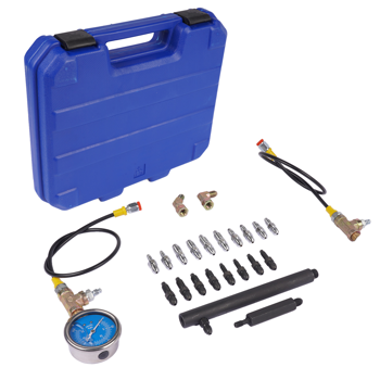 刹车油压力表 0-3500PSI ABS Hydraulic Oil Pressure Gauge Kit Brake System Test Diagnostic Tool