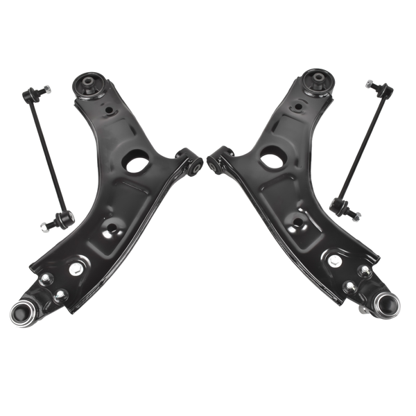 控制臂套装 2Pcs Front Lower Left and Right Suspension Control Arm Fit for Hyundai Palisade Kia Telluride 3.8L V6 2020-2024 Black-4