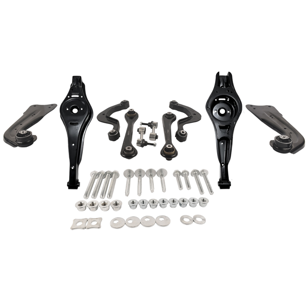 控制臂套装 Rear Controls Arms Bolts Kit Replacement for VW Golf 5 6 2005-2012 Jetta 2006-2010 Audi A3-2
