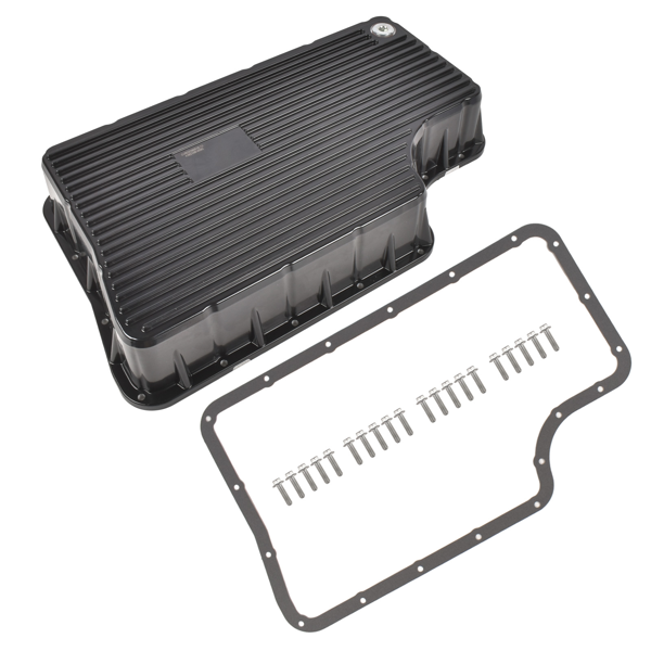 变速箱油底壳 02FSE016ABK Aluminum Heavy Duty Transmission Deep Pan Fit for Ford F250 F350 11-19-4