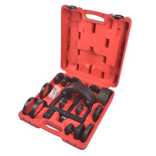 轮毂和轴承拆卸和安装工具 19x Master Wheel Hub & Bearing Removal & Installation Tool Set C to U Sizes New-6
