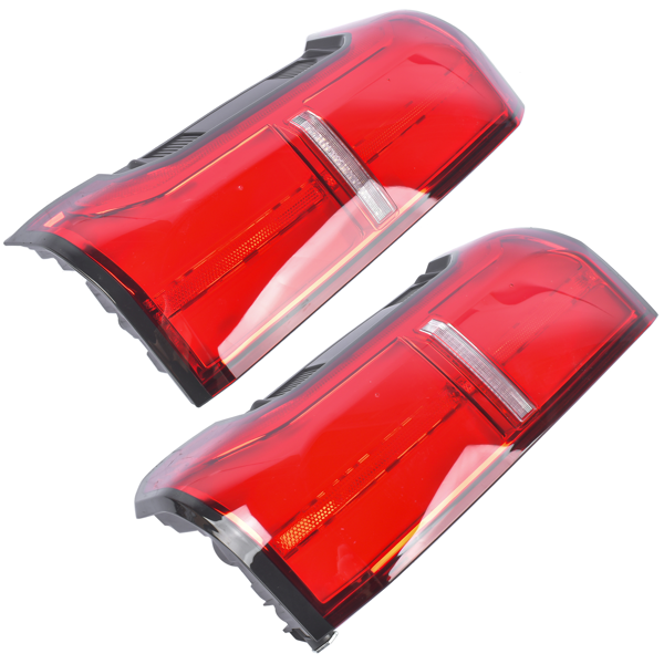 尾灯 2X Rear Left + Right LED Tail Light Assembly Replacement for Toyota Tacoma 2024-2025 Pickup-2