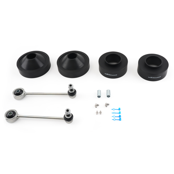 2" Front 1" Rear Lift Spacers fit for 2007-2018 Jeep Wrangler JK with End Links-1