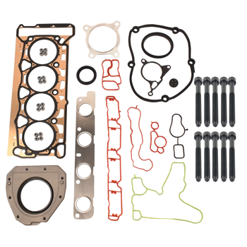 发动机大修包套装 Cylinder Head Gasket Bolts Set Replacement for Audi A3 A4 Q5 VW Jetta GTI New Beetle 2.0T