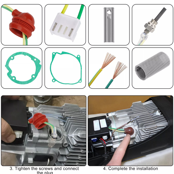 12V 3KW-8KW 汽车柴油驻车加热器预热塞维修套件（含拆卸工具）-13