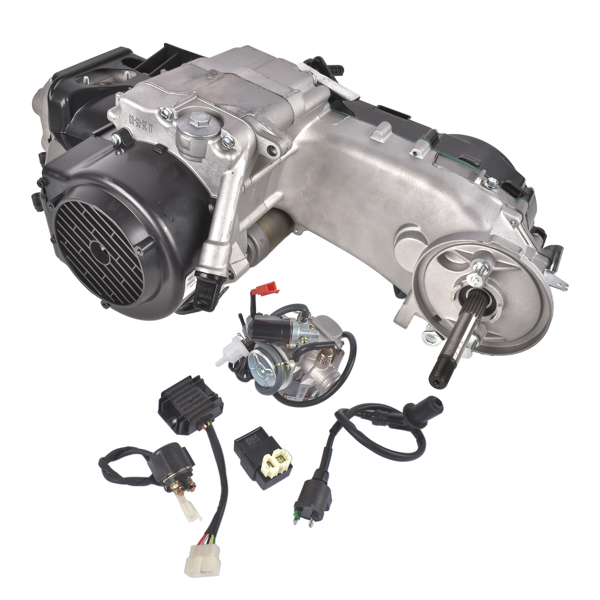 发动机组件 Complete Engine 150CC 4-Stroke fit for GY6 Scooter Dirt Bike Motor Short Case-6